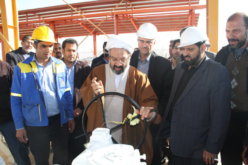خط انتقال ۲۰ اینچ ایستگاه تقلیل فشار گاز ۱۰۰هزار متر مکعبی شهر سجزی به بهره برداری رسید.