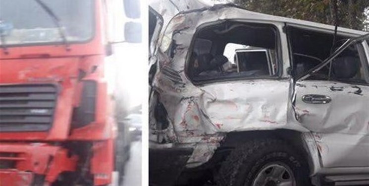 بازداشت راننده کامیون سانحه تصادف «نوربخش»/ انتقال پیکرهای نوربخش و تاج‌الدین به پزشکی قانونی