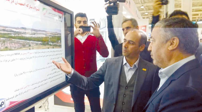 مدیر روابط عمومی فولاد مبارکه در پانزدهمین نمایشگاه ایران متافو: تنها راهکار نجات صنعت دستیابی به بازارهای جهانی است