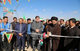 افتتاح ایستگاه پمپاژ کمکی شماره ۲ اردستان و بهره برداری از چاه جدید زواره