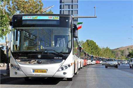 استقرار ۳۰۰ دستگاه اتوبوس در میادین اصلی شهر برای جابجایی شهروندان در شب های قدر