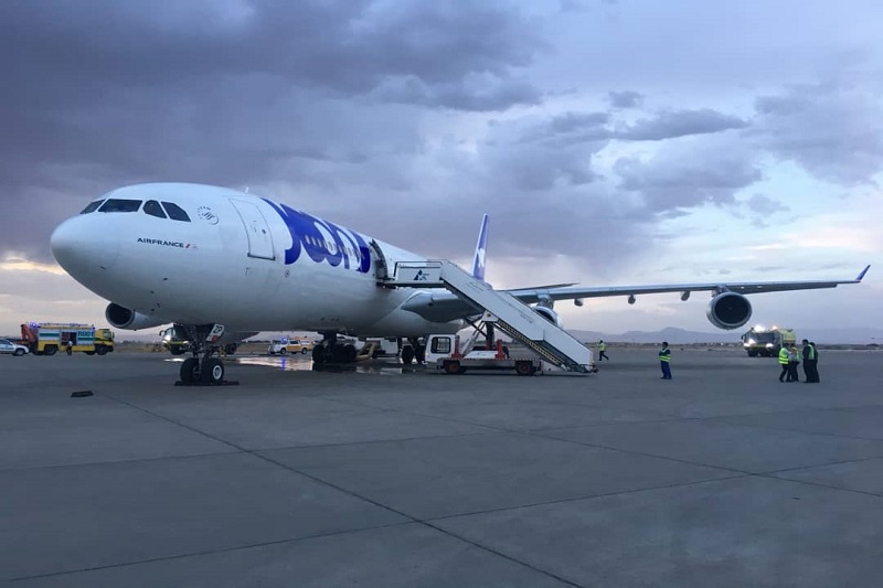 هواپیمای فرانسوی، اصفهان را به مقصد دبی ترک کرد