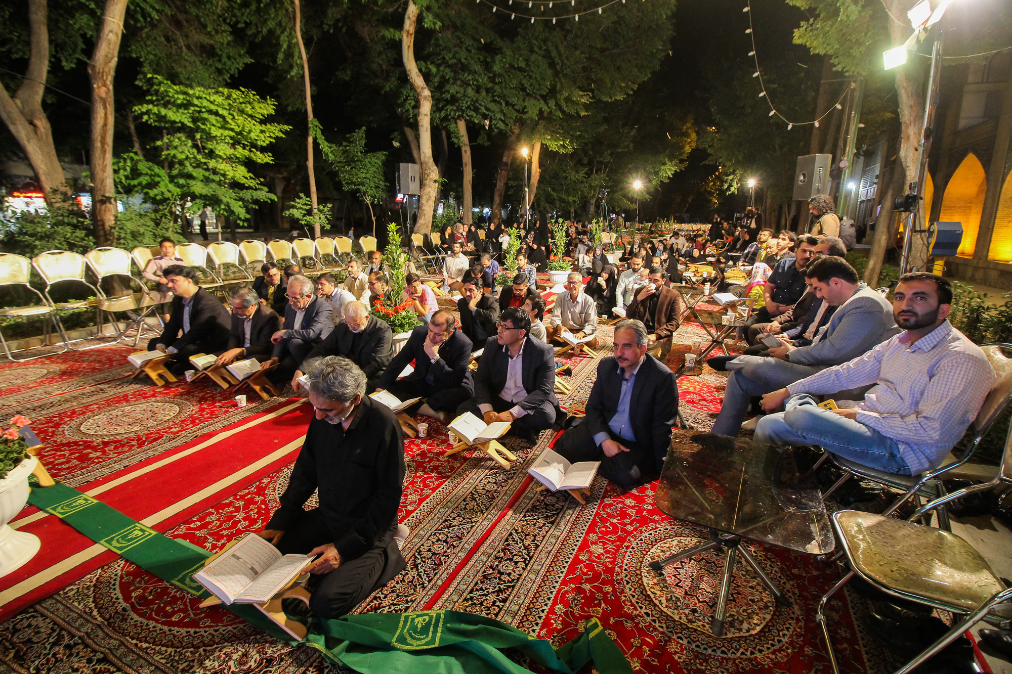 محفل اُنس با قرآن کریم نخستین تجربه طرح “شب‌های روشن اصفهان”