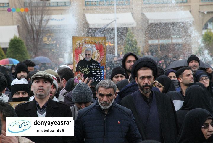گزارش تصویری ،اصفهان در سوگِ شهادت سپهبد حاج قاسم سلیمانی