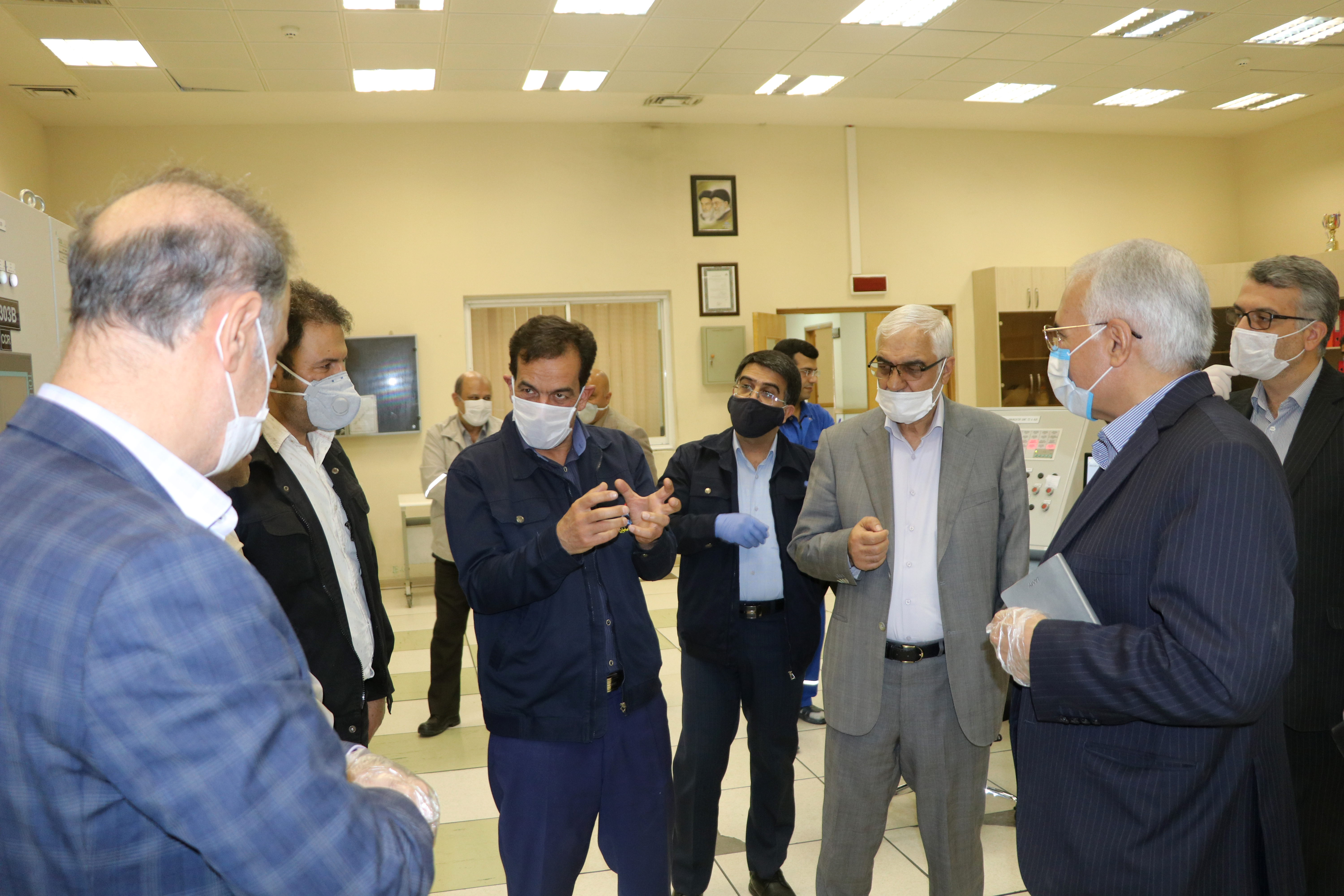 مدیر کل امور مالیاتی استان و شهردار اصفهان از پالایشگاه اصفهان بازدید کردند