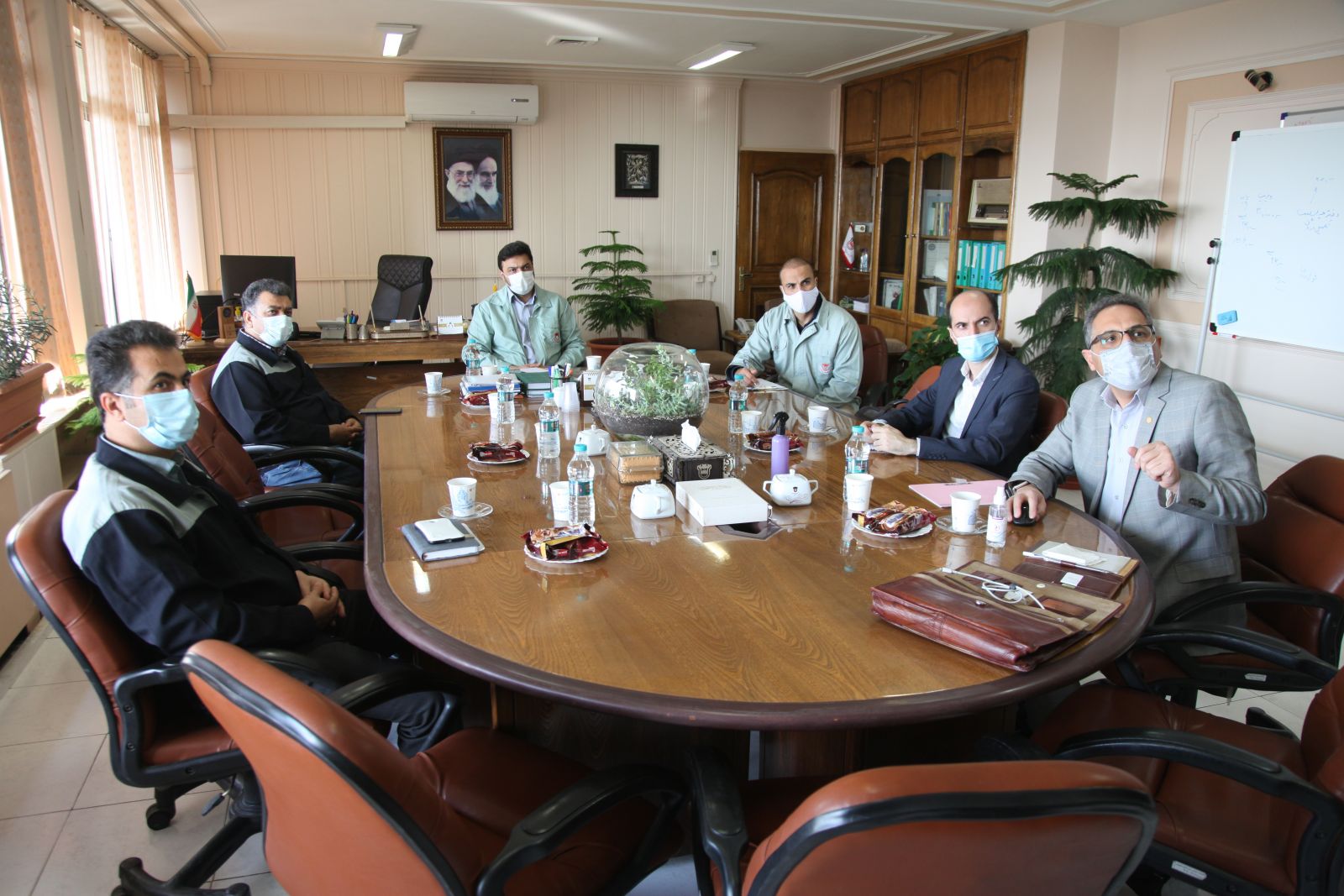 جلسه ارزیابی پروژه سبز توسط ارزیابان انجمن مدیریت سبز ایران در ذوب آهن اصفهان برگزار شد