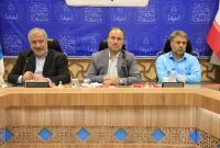 نشست معاون وزیر علوم، تحقیقات و فناوری و رئیس سازمان اموردانشجویان با دانشجویان غیرایرانی دانشگاه اصفهان