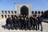 بازدید تیم فوتبال ۱۷ساله‌های زنیت سن‌پترزبورگ روسیه از اماکن تاریخی اصفهان 