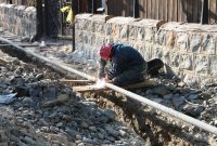 انجام عملیات گازکشی در مجتمع گردشگری صفه پس از دو دهه