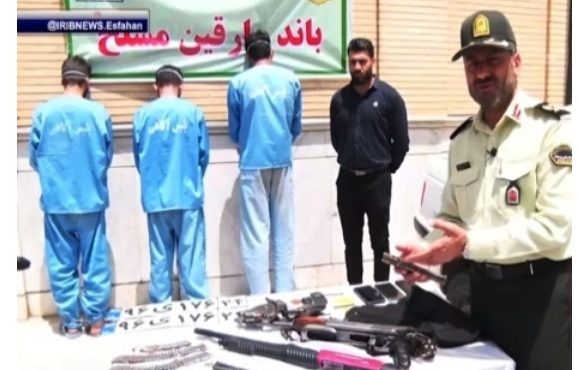 انهدام باند سرقت و قتل مسلحانه در استان های اصفهان و خوزستان
