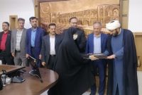 تقدیر از دختران شهدای دوران دفاع مقدس در آبفای استان اصفهان