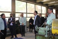 بازدید رییس مرکز تحقیقات و تعلیمات حفاظت فنی و بهداشت کار از ذوب آهن اصفهان