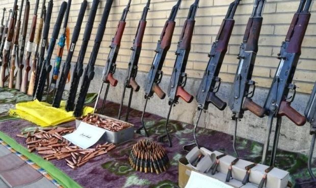 شبکه قاچاق سلاح در شرق کشور مورد ضربه وزارت اطلاعات قرار گرفت