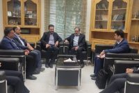 دیدار مدیر عامل آبفای استان اصفهان با مدیر کل سازمان تامین اجتماعی استان اصفهان