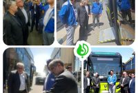 پای اتوبوس های برقی به صورت آزمایشی به بهارستان باز می شود