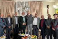 دیدار جمعی از هنرمندان و نویسندگان با نخستین مدیر روابط عمومی آبفای استان اصفهان