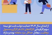 دانستنی های تامین اجتماعی