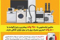 کدام لوازم خانگی بیشترین مصرف برق را دارند؟