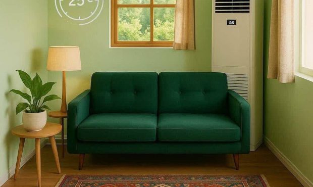 با تنظیم دمای کولر روی ۲۵ درجه، میتوان هم از هوای خنک و مطبوع لذت برد و هم در مصرف برق صرفهجویی قابل توجهی داشت. با تنظیم دمای کولر روی ۲۵ درجه، میتوان هم از هوای خنک و مطبوع لذت برد و هم در مصرف برق صرفهجویی قابل توجهی داشت.