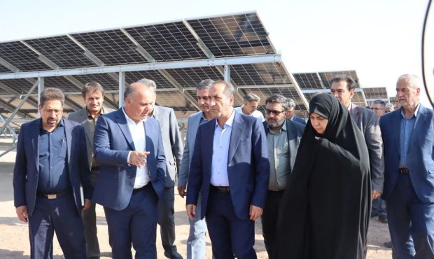 آغاز بهره‌برداری از نیروگاه خورشیدی ۵ مگاواتی در کوهپایه