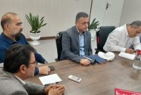 حضور بازرسان واحد HSE وزارت نفت در تاسیسات و عملیات انبارنفت شهیدمحمدمنتطری.