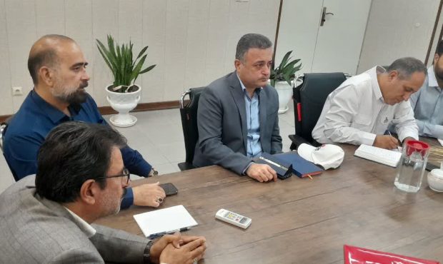 حضور بازرسان واحد HSE وزارت نفت در تاسیسات و عملیات انبارنفت شهیدمحمدمنتطری.