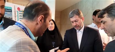بازدید استاندار اصفهان از غرفه شرکت توزیع برق استان اصفهان بازدید استاندار اصفهان از غرفه شرکت توزیع برق استان اصفهان
