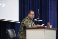 تبریک سالروز تأسیس سازمان عقیدتی-سیاسی توسط فرمانده گروه ۴۴ توپخانه