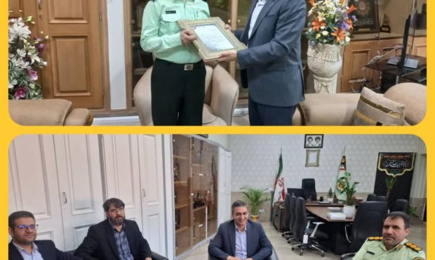 دیدار مدیرعامل شرکت با فرمانده و جانشین فرماندهی انتظامی استان اصفهان دیدار مدیرعامل شرکت با فرمانده و جانشین فرماندهی انتظامی استان اصفهان