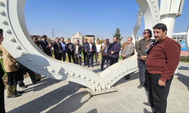 بازسازی میدان شهید رئیسی گامی بزرگ در بهبود ترافیک و سیمای شهری خمینی‌شهر