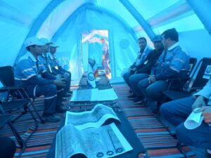 حضور تیم واکنش سریع آبفای استان اصفهان در مانور تمام عیار حماسه و ایثار اصفهان