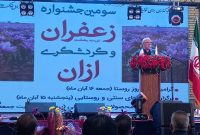 حاجی‌دلیگانی: توسعه صنایع تبدیلی زعفران، تضمین ماندگاری جوانان در روستا