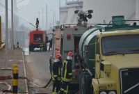 مانور واکنش سطح یک در انبار نفت شهید محمد منتظری اصفهان با موفقیت برگزار شد