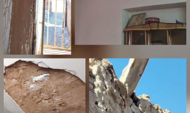 انجام ارزیابی خسارات ناشی از بارندگی و برف؛ ۱۷ واحد مسکونی در شهرستان خوروبیابانک آسیب دید