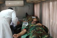 توپچیان گروه ۴۴ با حضور در پویش اهدای خون، فرهنگ ایثار و مسئولیت اجتماعی را زنده کردند+تصاویر