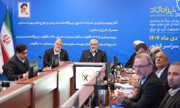 بهره‌برداری و عملیات اجرایی اجرای طرح‌های بزرگ تجدیدپذیر و بهینه‌سازی مصرف برق در کشور