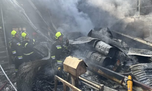 حادثه سقوط بالگرد در درچه اصفهان ۴ کشته و یک مصدوم برجای گذاشت