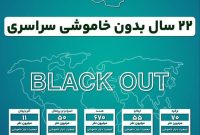 ۲۲ سال بدون خاموشی سراسری