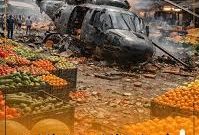 حضور به موقع نيروهاي انتظامي در صحنه سقوط بالگرد ارتش