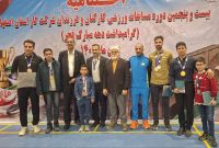 درخشش تیم دومیدانی منطقه دو عملیات انتقال گاز در مسابقات دهه فجر اصفهان / کسب ۱۰ مدال رنگارنگ