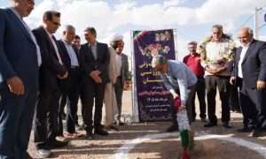 افتتاح و کلنگ‌زنی ۵ طرح آموزشی و ورزشی در خمینی شهر