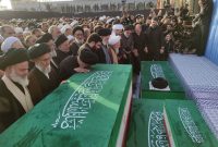 نماز مشتاقان ولایت بر پیکر آقای شهید ایران در میعادگاه عاشقان اقامه شد