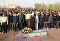 تشییع پیکر مطهر شهید فراجا در اصفهان