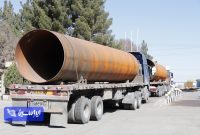 آغاز عملیات فروش و تحویل ورق گرم فولادمبارکه به پروژه های ملی انتقال آب در سال ۱۴۰۵