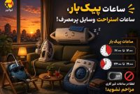 ساعات پیک بار، ساعات استراحت وسایل پر مصرف