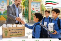 با صرفه جویی در مصرف برق آینده ای روشن برای فرزندانمان بسازیم. قرار همدلی 25 درجه
