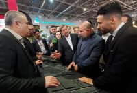 بازدید استاندار اصفهان و رئیس شورای استان بصره از غرفه ذوب‌آهن اصفهان در نمایشگاه متالکس