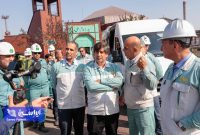 بازدید مدیرعامل گروه فولاد مبارکه از روند بازسازیها در ناحیه آهنسازی بازدید مدیرعامل گروه فولاد مبارکه از روند بازسازیها در ناحیه آهنسازی